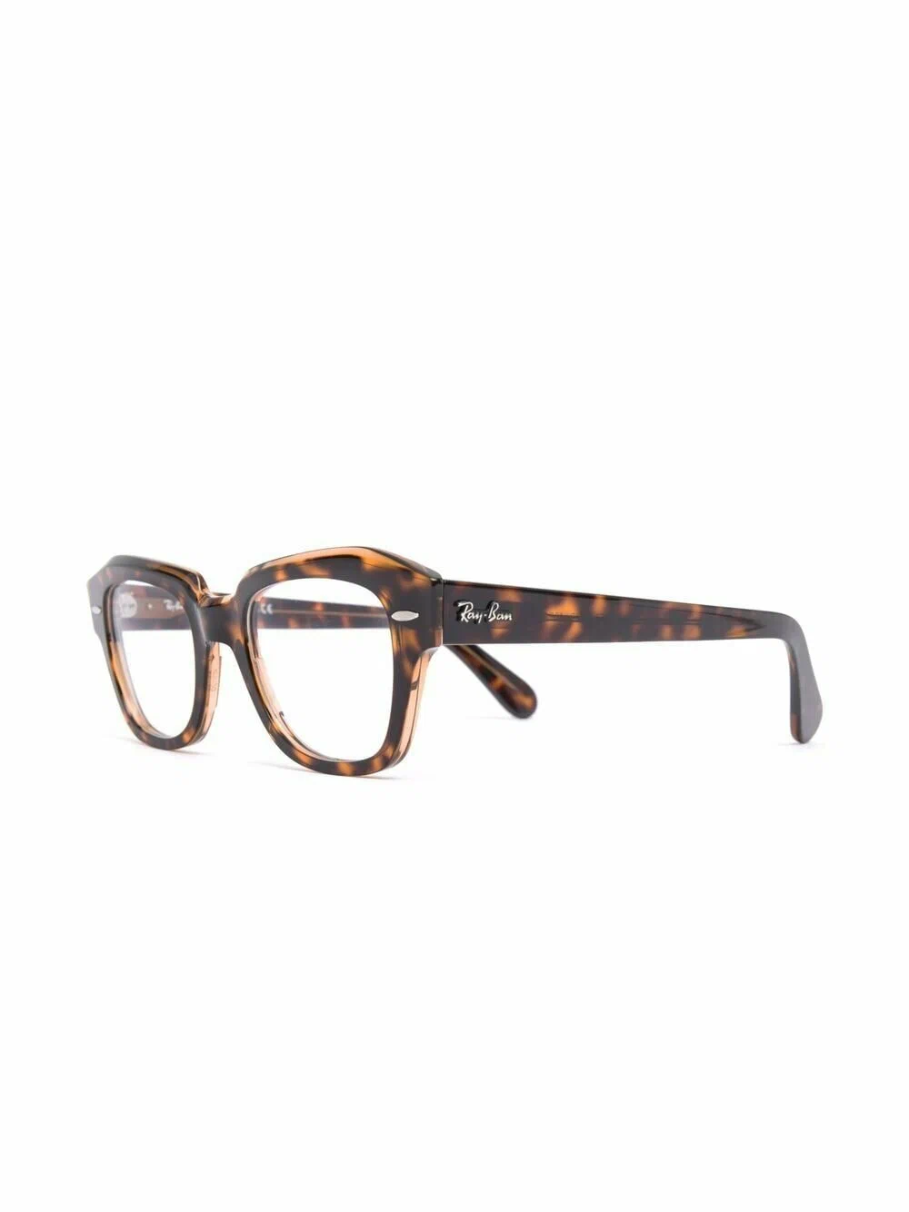 Ray-Ban - Солнцезащитные очки State Street - Унисекс - 48 - Коричневый