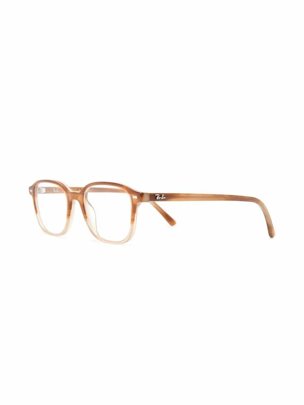 Ray-Ban - очки в прямоугольной оправе - Унисекс - 49 - Оранжевый