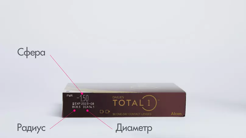Dailies Total 1 (90 линз)