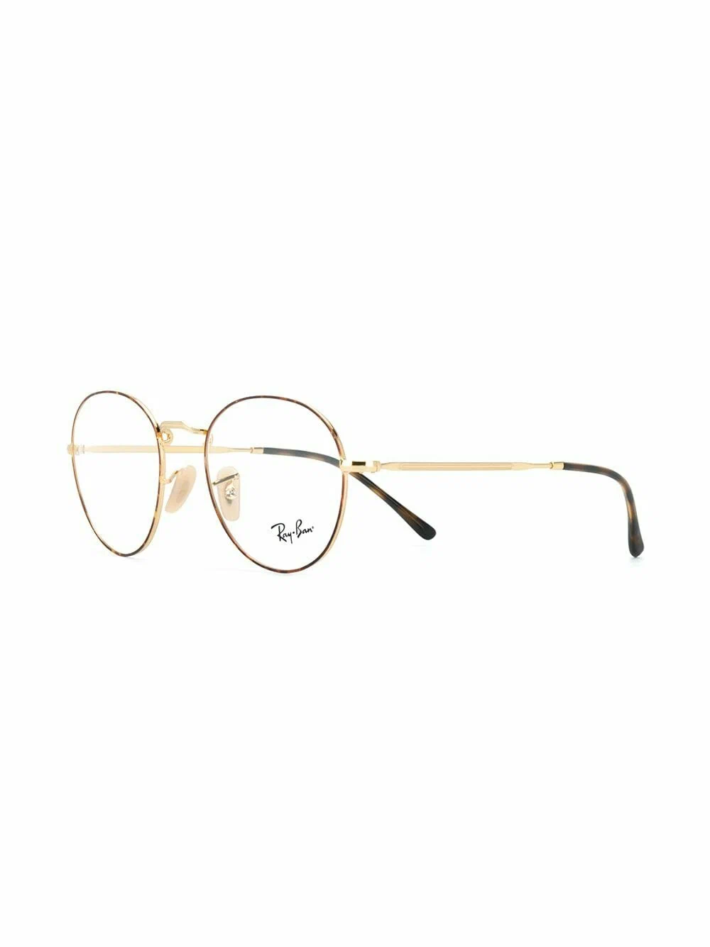 Ray-Ban - очки в круглой оправе - Унисекс - 49 - Золотой