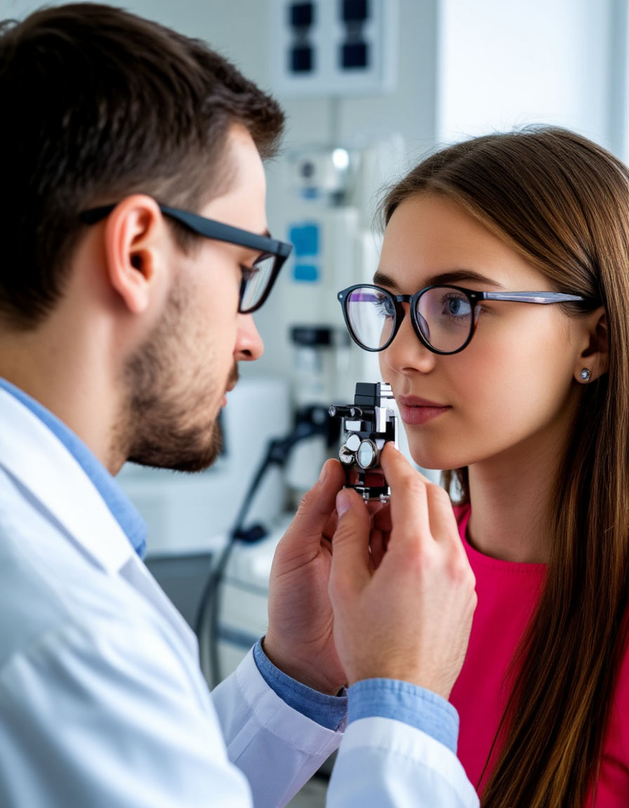 Проверим зрение и подберем очки Проверим зрение и подберем очки
