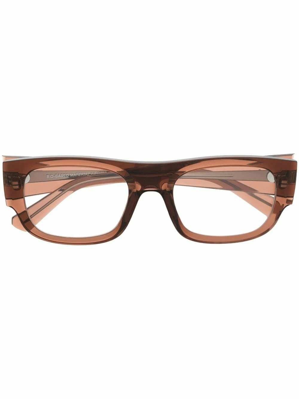 Ray-Ban - Прямоугольные очки - Унисекс - 54 - Коричневый