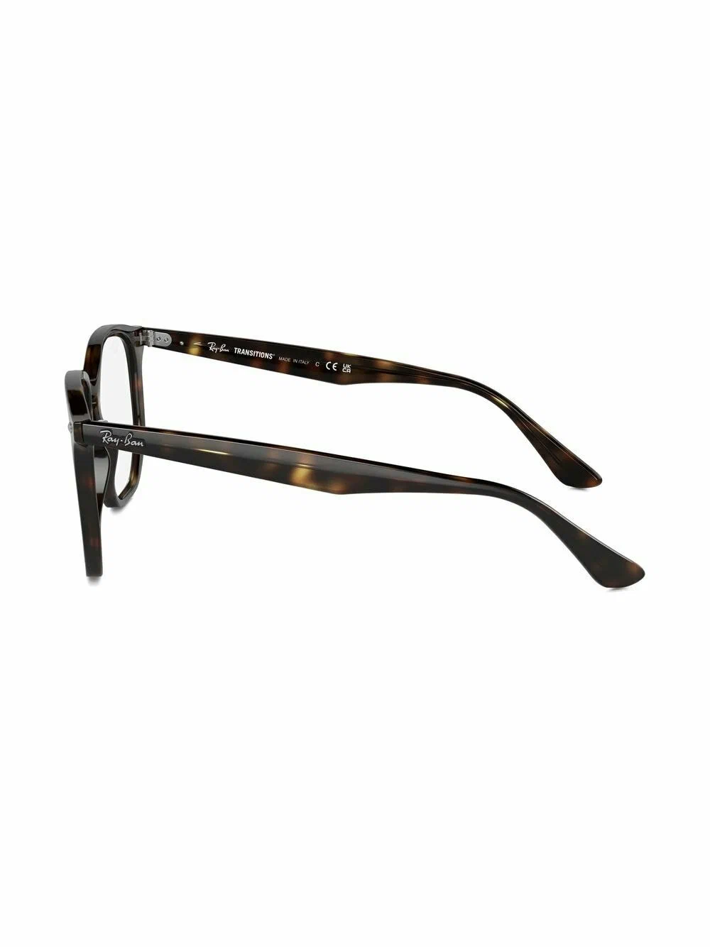 Ray-Ban - Круглые очки с черепаховым эффектом - Унисекс - 54 - Зелёный
