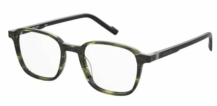 Мужская оправа для очков Pierre Cardin P.C. 6276 6AK, цвет: зеленый, квадратные, ацетат